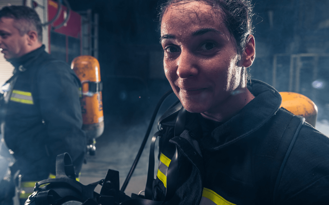 firefighter during NFPA 1582 physical