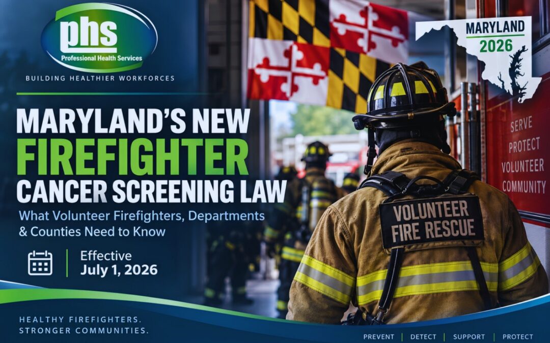 Maryland firefighter cancer screening law for volunteer firefighters – Professional Health Services.